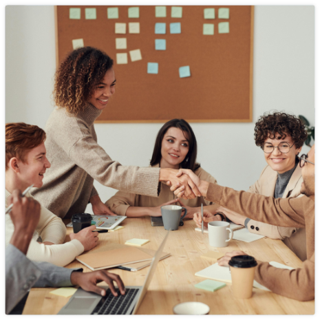 Shared workspace illustration